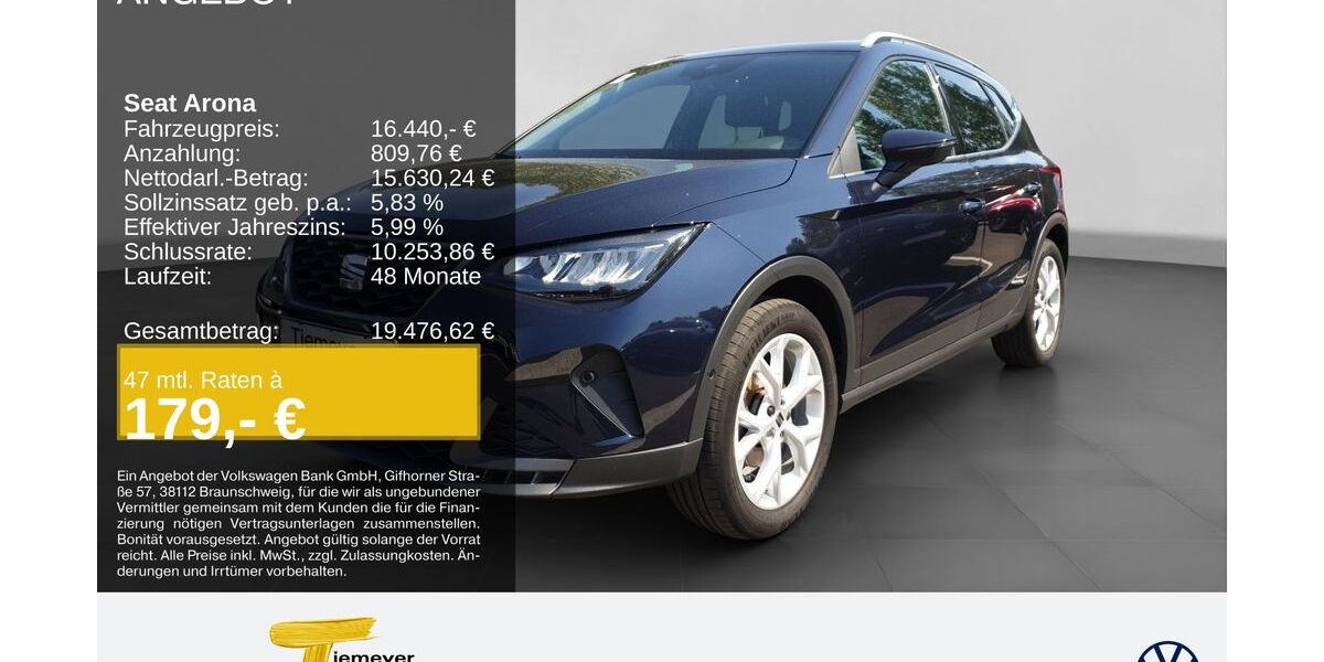 Seat Arona 44.827 km 15.320 &euro; Bochum 44892