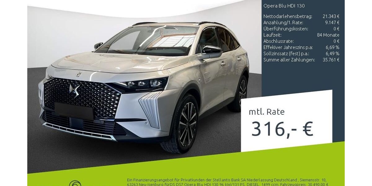 DS Automobiles DS7 (Crossback) 43.536 km 28.750 &euro; Dülmen 48249