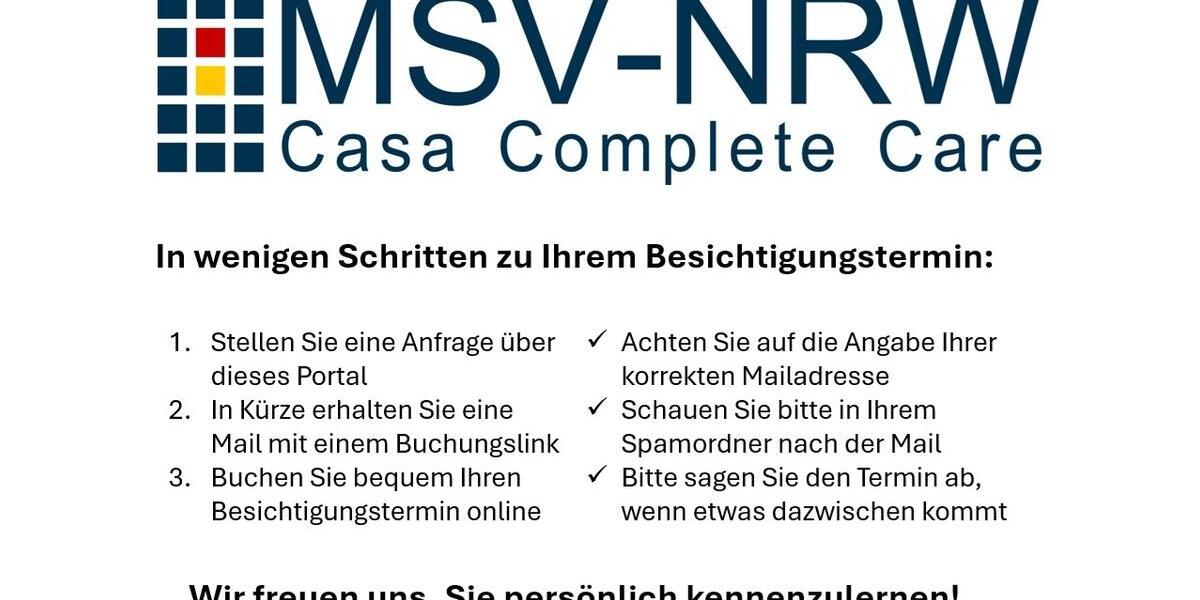 Erdgeschoßwohnung Witten Herbede - 3 Zimmer, 77 m&sup2;, 580&euro; | Angebot:25905026