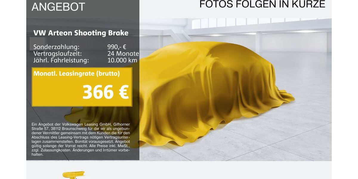 VW Arteon 36.366 km 34.840 &euro; Recklinghausen 45663