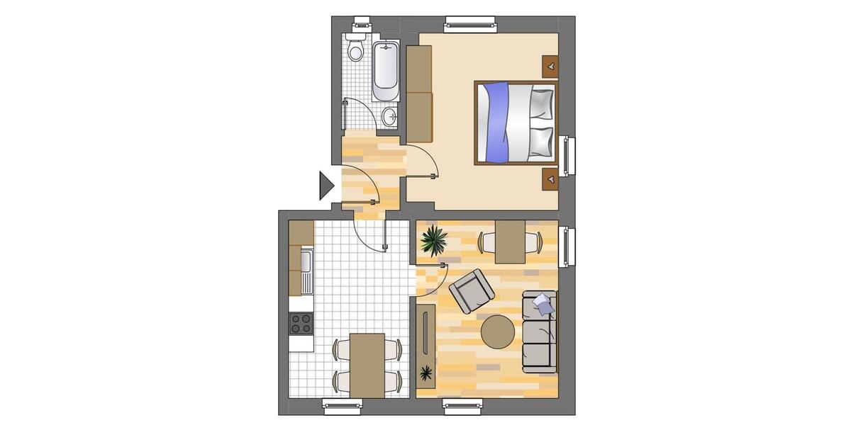Demnächst frei! 2-Zimmer-Wohnung in Dortmund Gartenstadt 2 zimmer