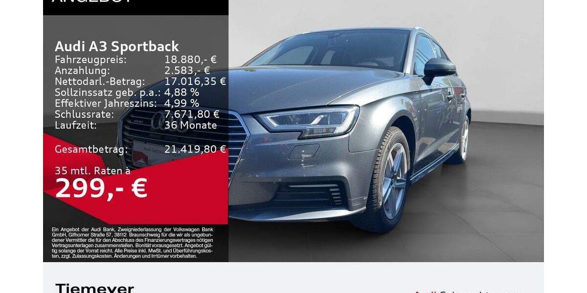 Audi A3 71.757 km 17.680 &euro; Dorsten 46284