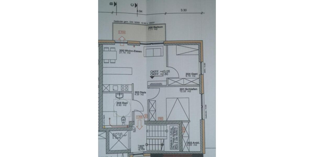 Altersgerechte, barrierefreie Wohnung in Oberhausen-Sterkrade 2 zimmer