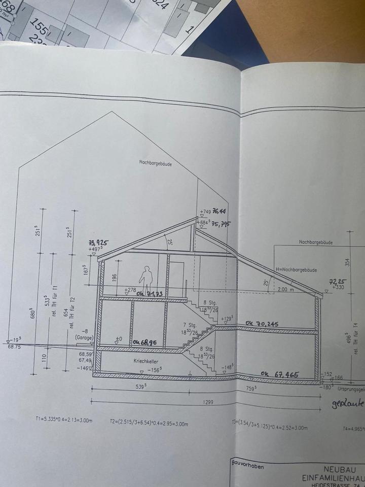Baugrundstück mit Architekt Pläne und frische Baugenehmigung zimmer