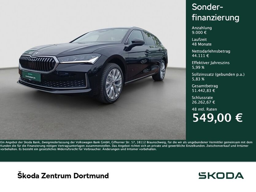 Skoda Superb 8.623 km 52.611 € Dortmund 44309