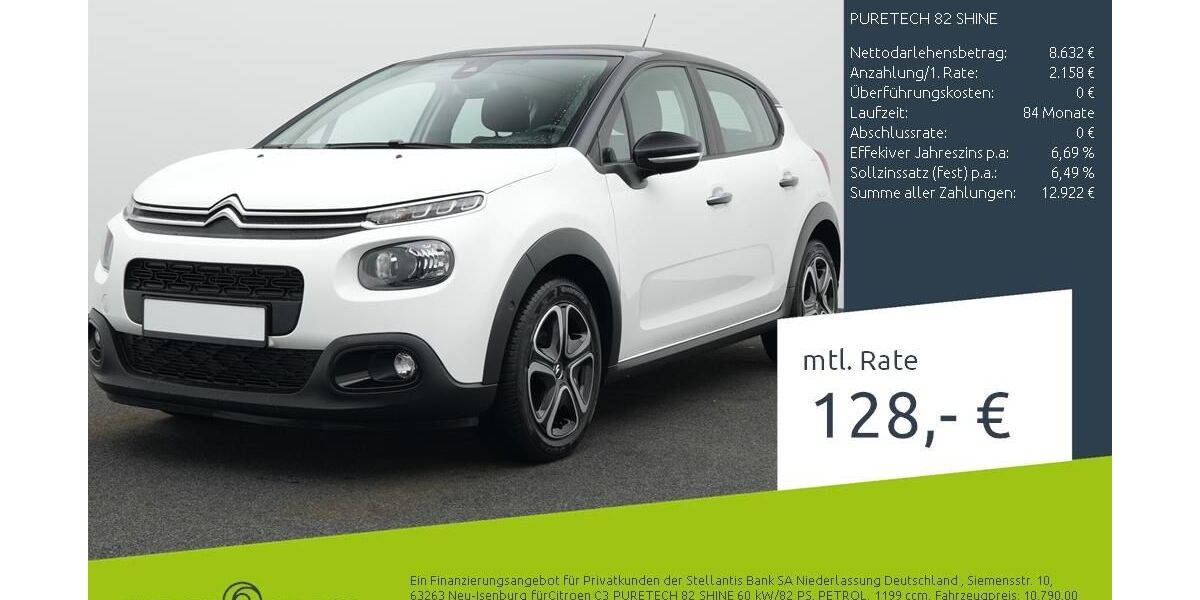 Citroen C3 31.510 km 10.749 &euro; Dülmen 48249