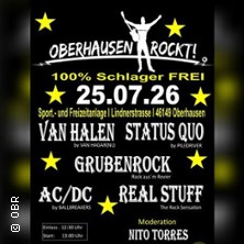 Oberhausen rockt 25.07.2026 Sport.- und Freizeitanlage