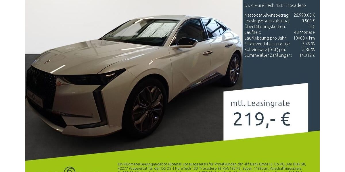 DS Automobiles DS4 8.872 km 24.290 &euro; Dülmen 48249