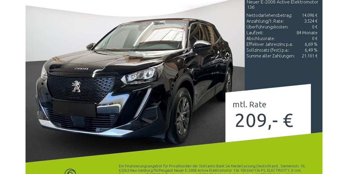 Peugeot 2008 37.420 km 17.620 &euro; Dülmen 48249