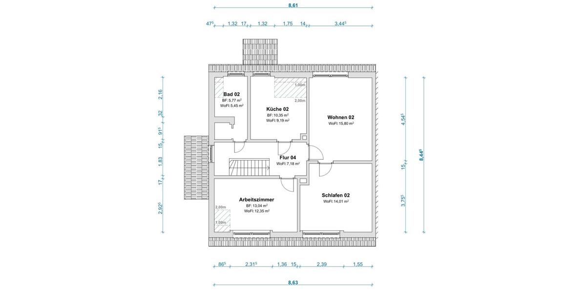 Doppelhaushälfte, großes Grundstück, Doppelgarage, unterkellert 7 zimmer