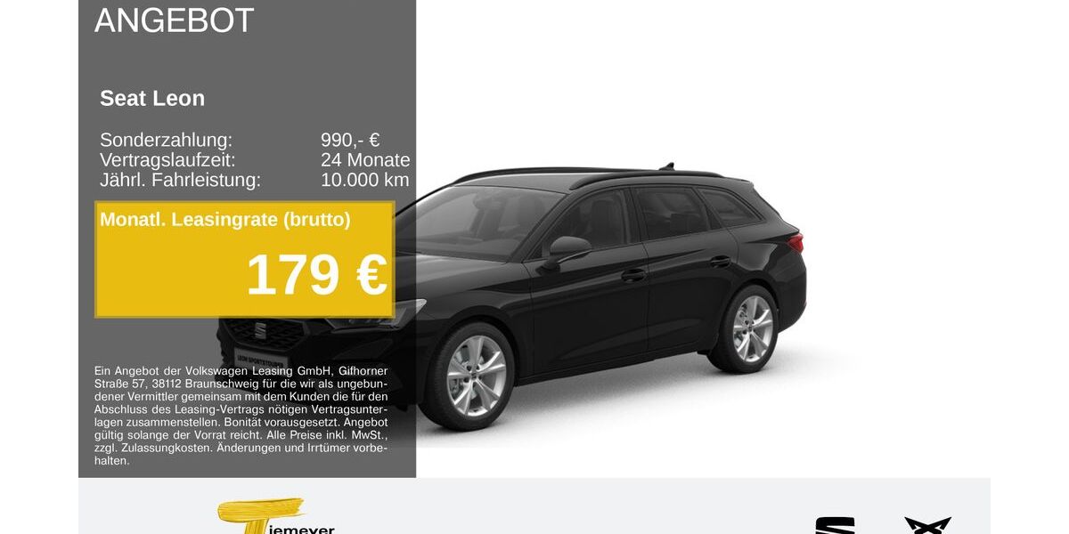 Seat Leon 19.024 km 27.740 &euro; Bochum 44809