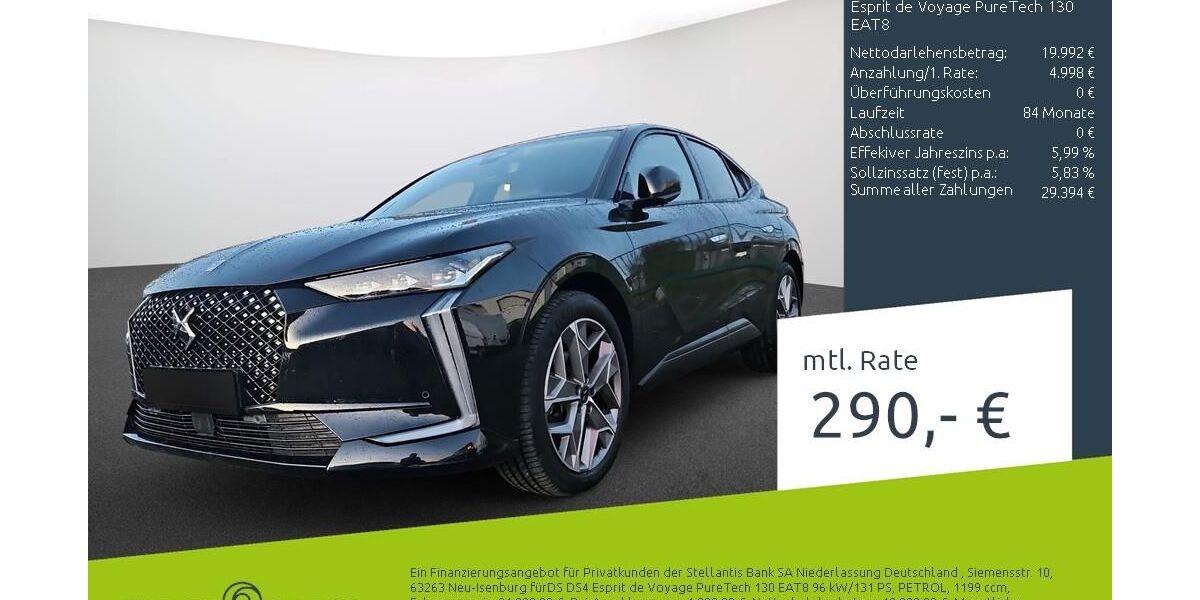 DS Automobiles DS4 27.642 km 24.444 &euro; Dülmen 48249