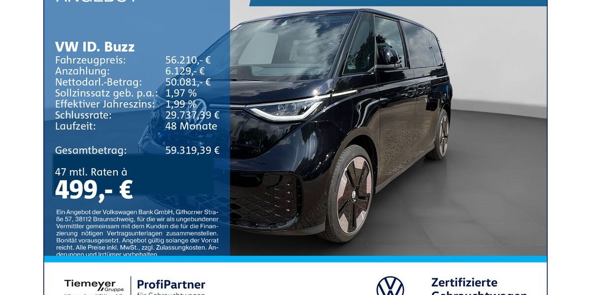 VW ID. Buzz 11.133 km 55.490 &euro; Recklinghausen 45663
