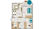 Erdgeschoßwohnung Recklinghausen König Ludwig - 3.5 Zimmer, 59 m&sup2;, 421&euro; | Angebot:25956786