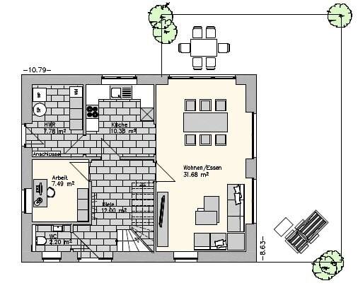 Einfamilienhaus Dülmen - 5 Zimmer, 131 m&sup2;, 395.360&euro; | Angebot:26674299