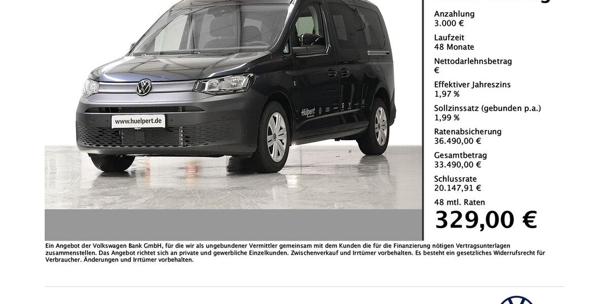 VW Caddy Maxi 7.420 km 34.888 &euro; Dortmund 44379