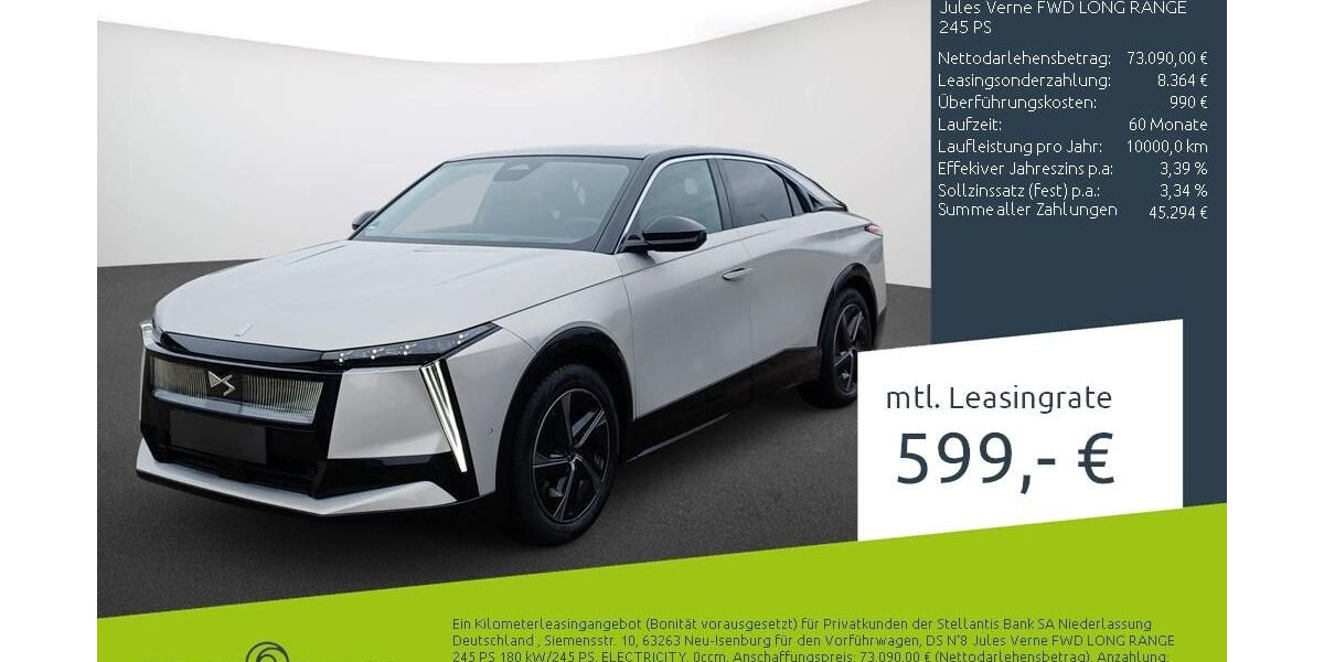 DS Automobiles Nº8 1.500 km 73.090 &euro; Dortmund 44263