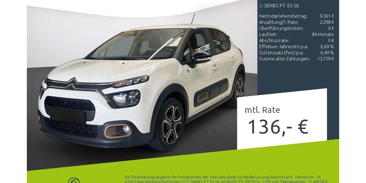 Citroen C3 34.070 km 11.645 &euro; Dülmen 48249