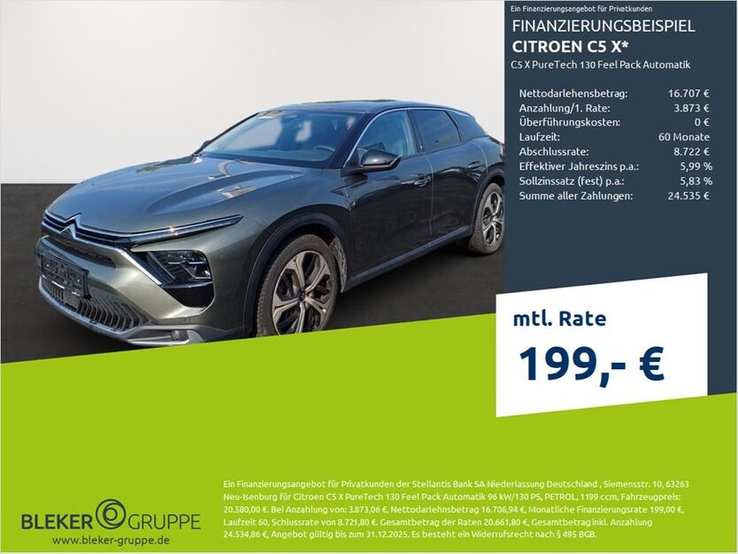 Citroen C5 X 35.678 km 19.980 € Dülmen 48249