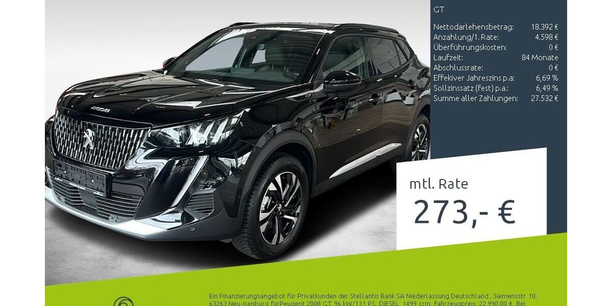 Peugeot 2008 23.714 km 22.949 &euro; Dülmen 48249
