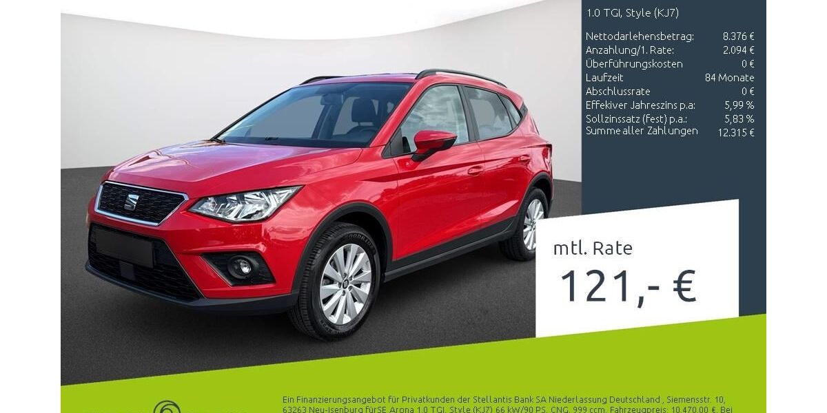 Seat Arona 43.507 km 10.170 &euro; Dülmen 48249