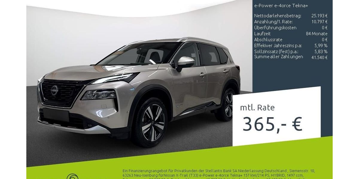 Nissan X-Trail 34.174 km 33.940 &euro; Dülmen 48249