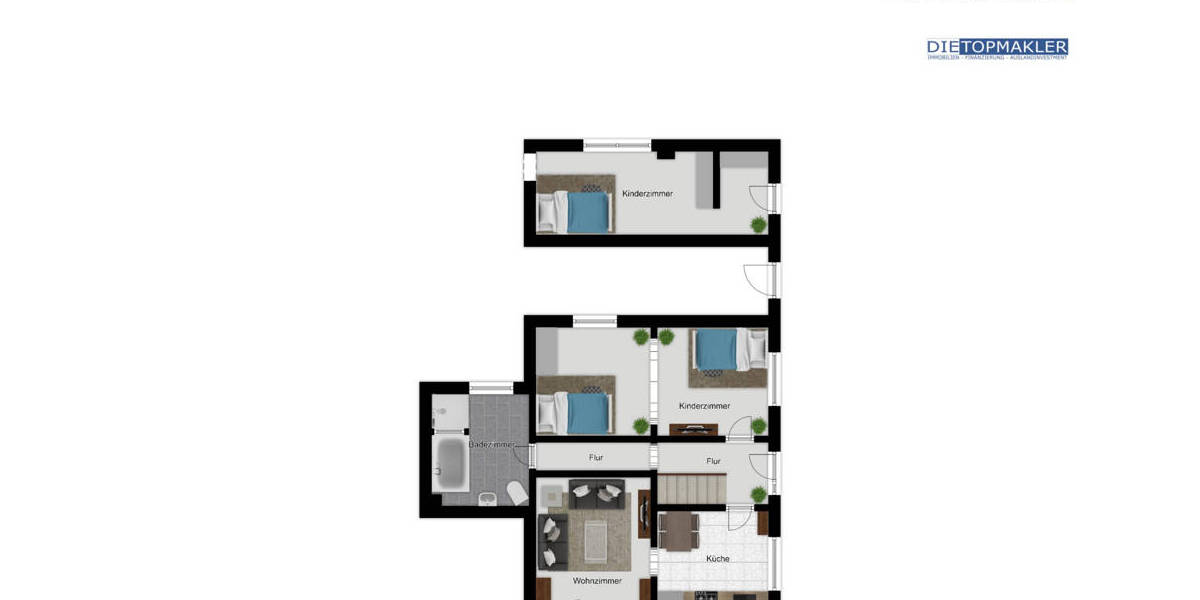 Eckbaugrundstück mit hohem Potenzial und Altbestand zimmer