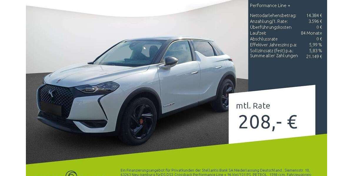 DS Automobiles DS 3 Crossback 30.282 km 17.980 &euro; Dülmen 48249