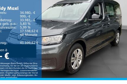VW Caddy Maxi 4.999 km 34.980 € Recklinghausen 45663