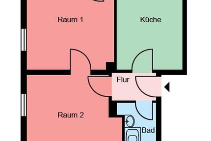 Demnächst frei! 2-Zimmer-Wohnung in Castrop-Rauxel Schwerin zimmer