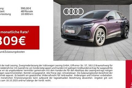 Audi Q4 e-tron 6.740 km 37.840 € Recklinghausen 45657
