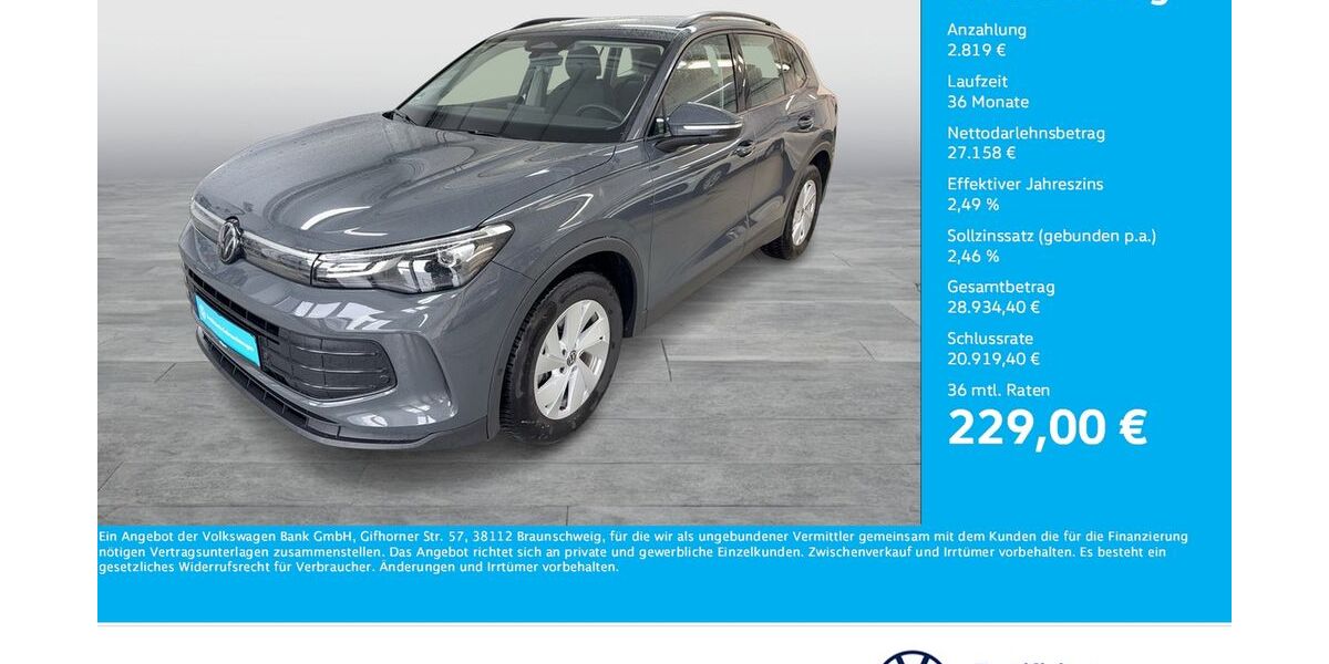 VW Tiguan 19.101 km 28.811 &euro; Dortmund 44141