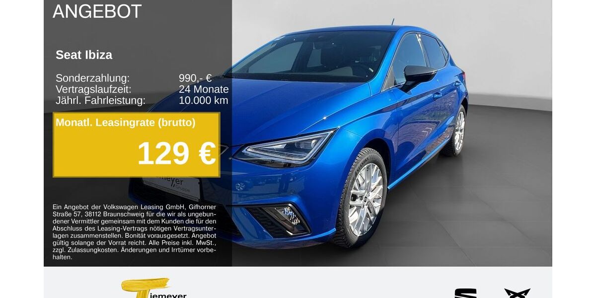 Seat Ibiza 15.562 km 21.150 &euro; Recklinghausen 45663