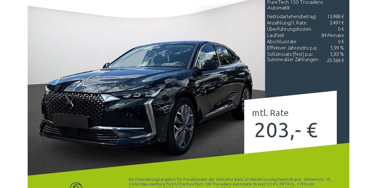 DS Automobiles DS4 43.220 km 17.485 &euro; Dülmen 48249