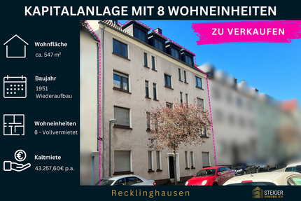 Haus zum Kaufen in Recklinghausen 649.000 € 547.16 m² 18 zimmer
