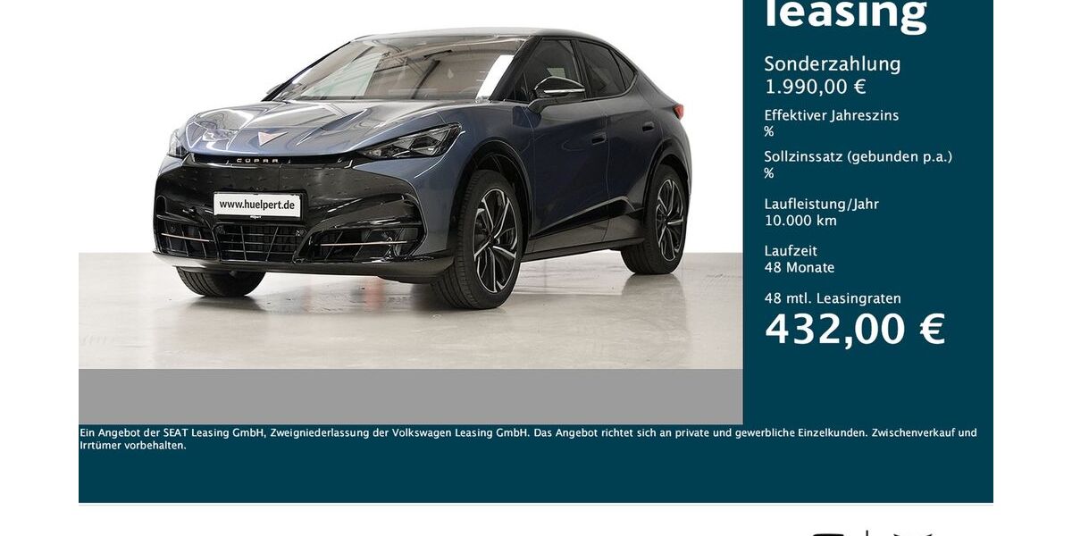 Cupra Tavascan 1.500 km 43.920 &euro; Dortmund 44269