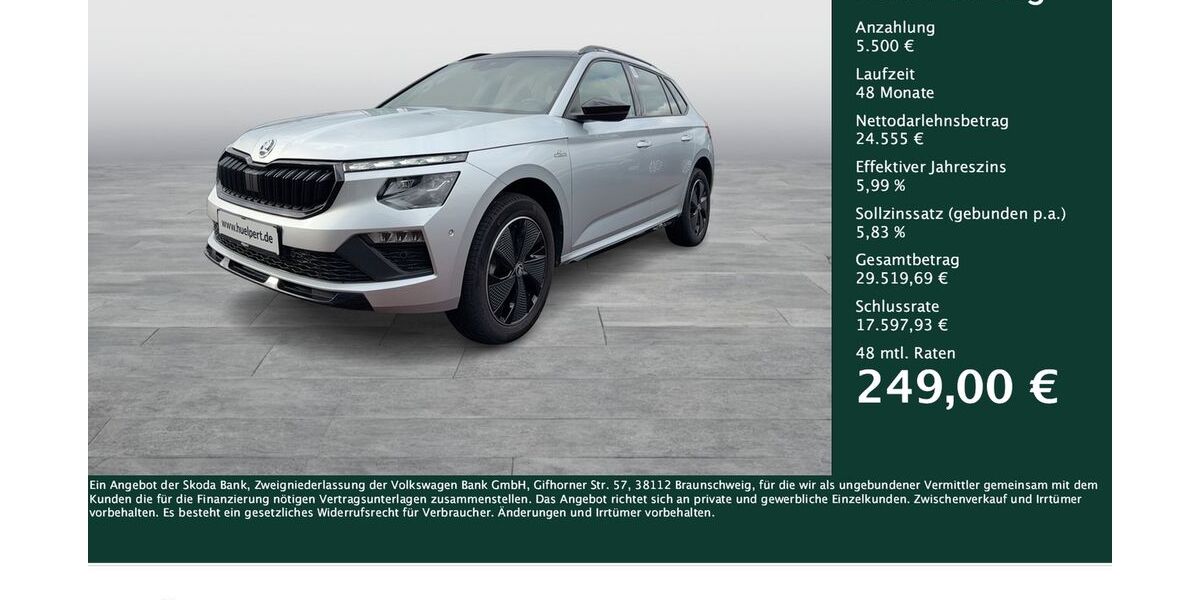 Skoda Kamiq 11.557 km 29.999 &euro; Dortmund 44309