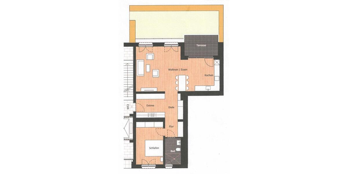 Erdgeschoßwohnung Bochum Eppendorf - 2 Zimmer, 82 m&sup2;, 1.020&euro; | Angebot:25083145