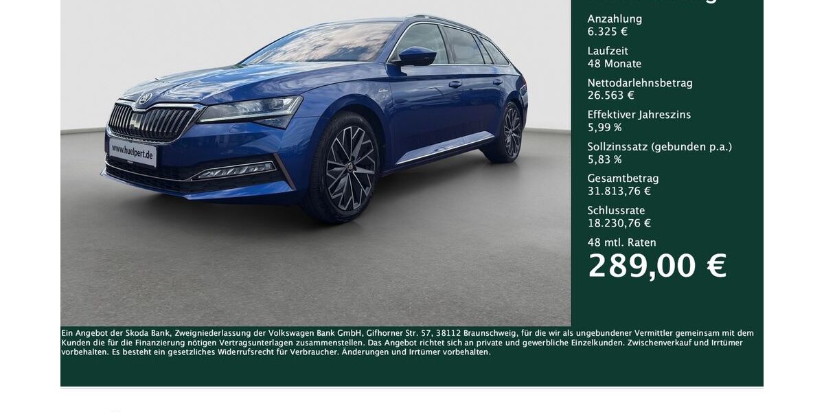 Skoda Superb 39.293 km 32.780 &euro; Dortmund 44309