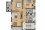 Terrassenwohnung Marl - 4 Zimmer, 86 m&sup2;, 739&euro; | Angebot:26250345