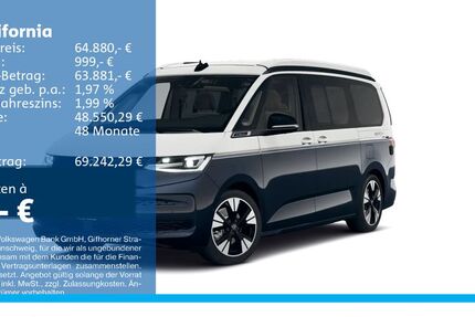 VW T7 California 7.325 km 64.880 &euro; Recklinghausen 45663