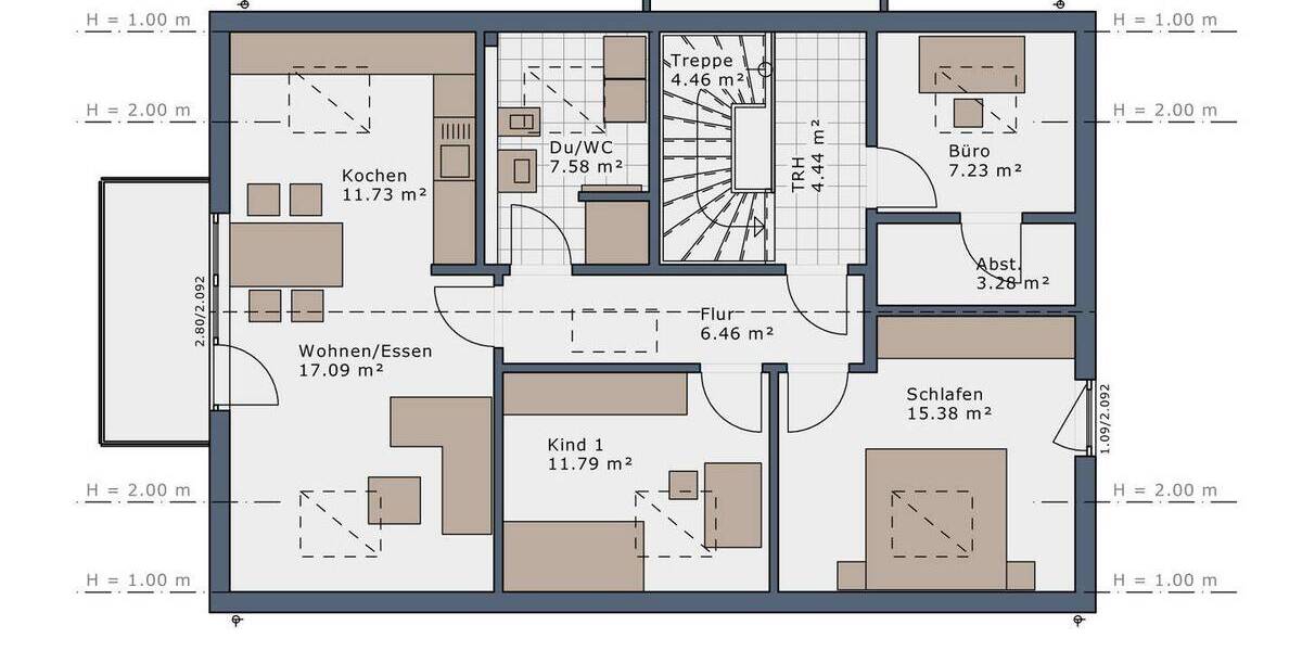 Mehrfamilienhaus, Wohnhaus Bochum Linden - 6 Zimmer, 183 m&sup2;, 890.700&euro; | Angebot:26359038