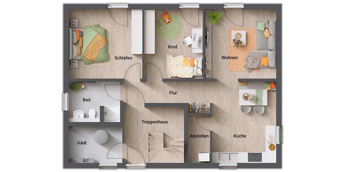 Zwei Wohnungen, ein Haus – urbanes Wohnkonzept mit Stil und Komfort 8 zimmer