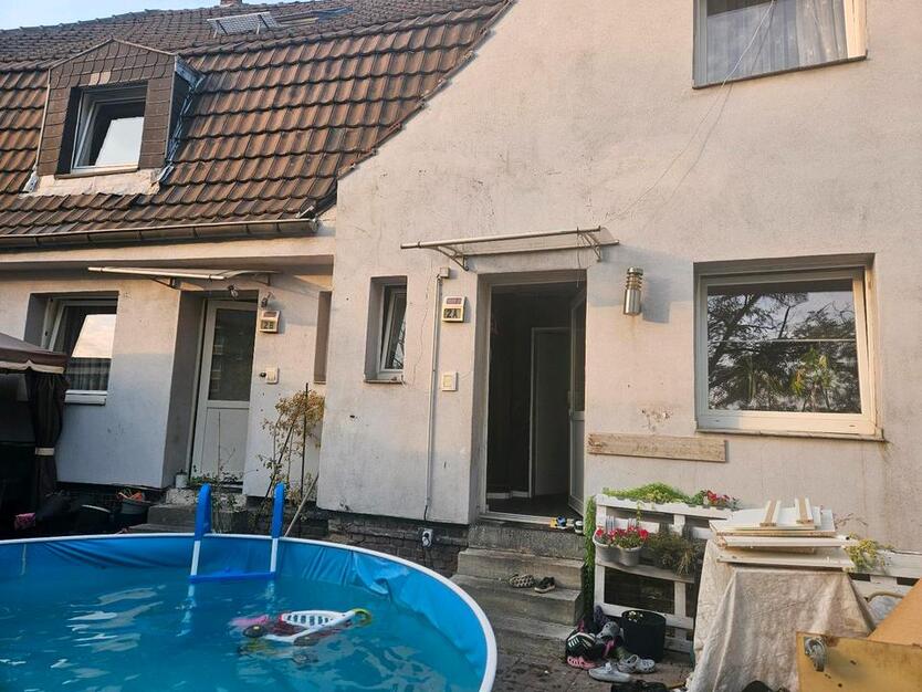 Zwei Häuser in Oberhausen Jacobisiedlung