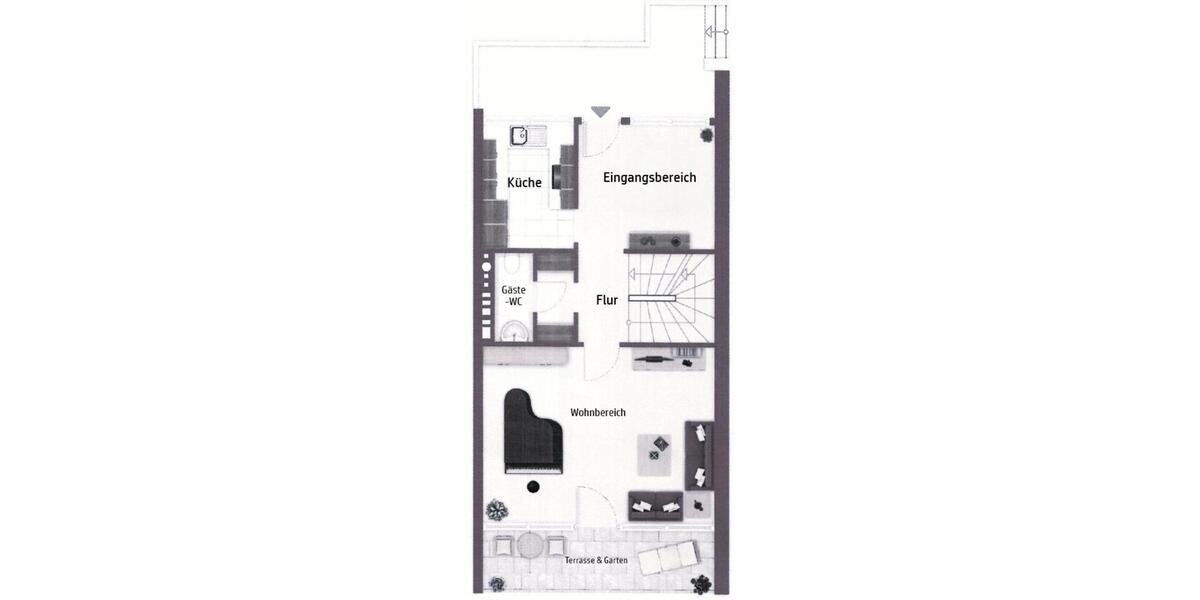 Reihenhaus Wetter (Ruhr) - 5.5 Zimmer, 148 m&sup2;, 325.000&euro; | Angebot:24780056