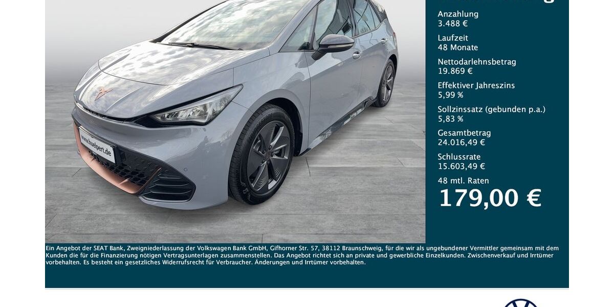 Cupra Born 32.095 km 23.252 &euro; Dortmund 44379