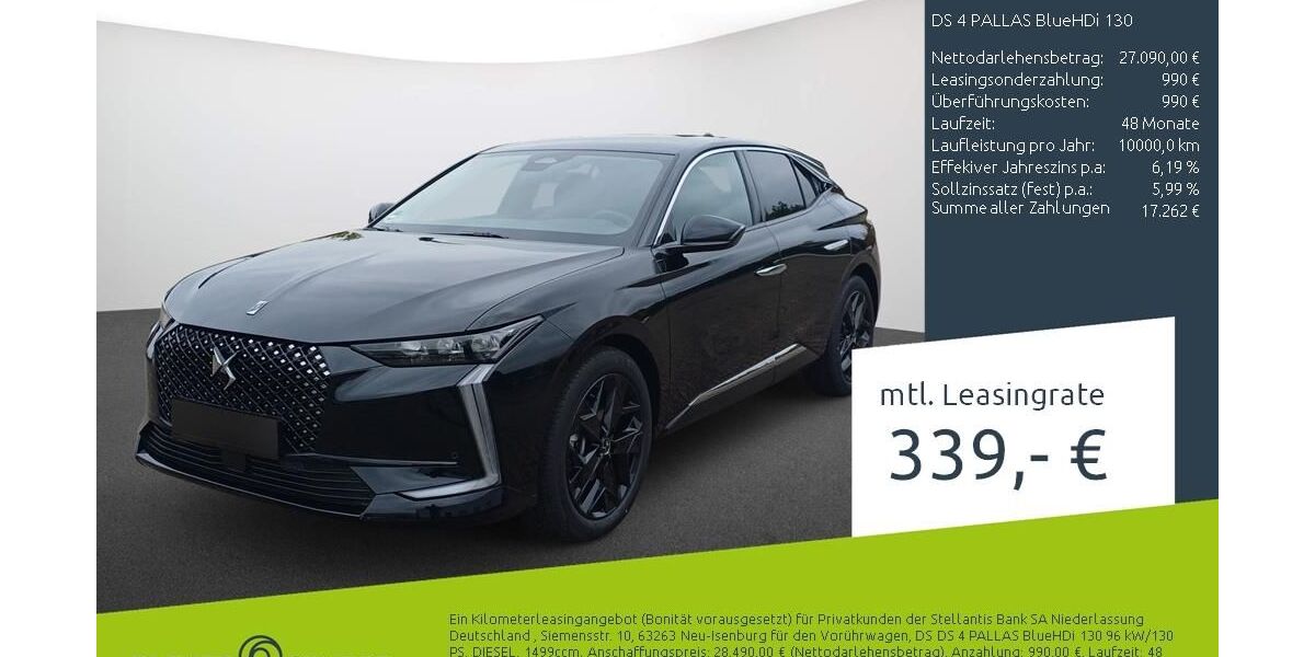 DS Automobiles DS4 4.220 km 27.090 &euro; Dortmund 44263