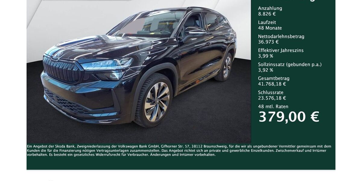 Skoda Kodiaq 13.053 km 45.222 &euro; Dortmund 44269