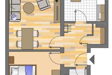 Wohnung zum Mieten in Recklinghausen 197,38 € 49 m²
