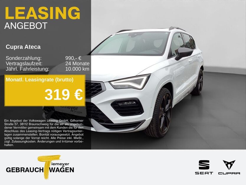 Cupra Ateca 6.824 km 43.360 € Recklinghausen 45663